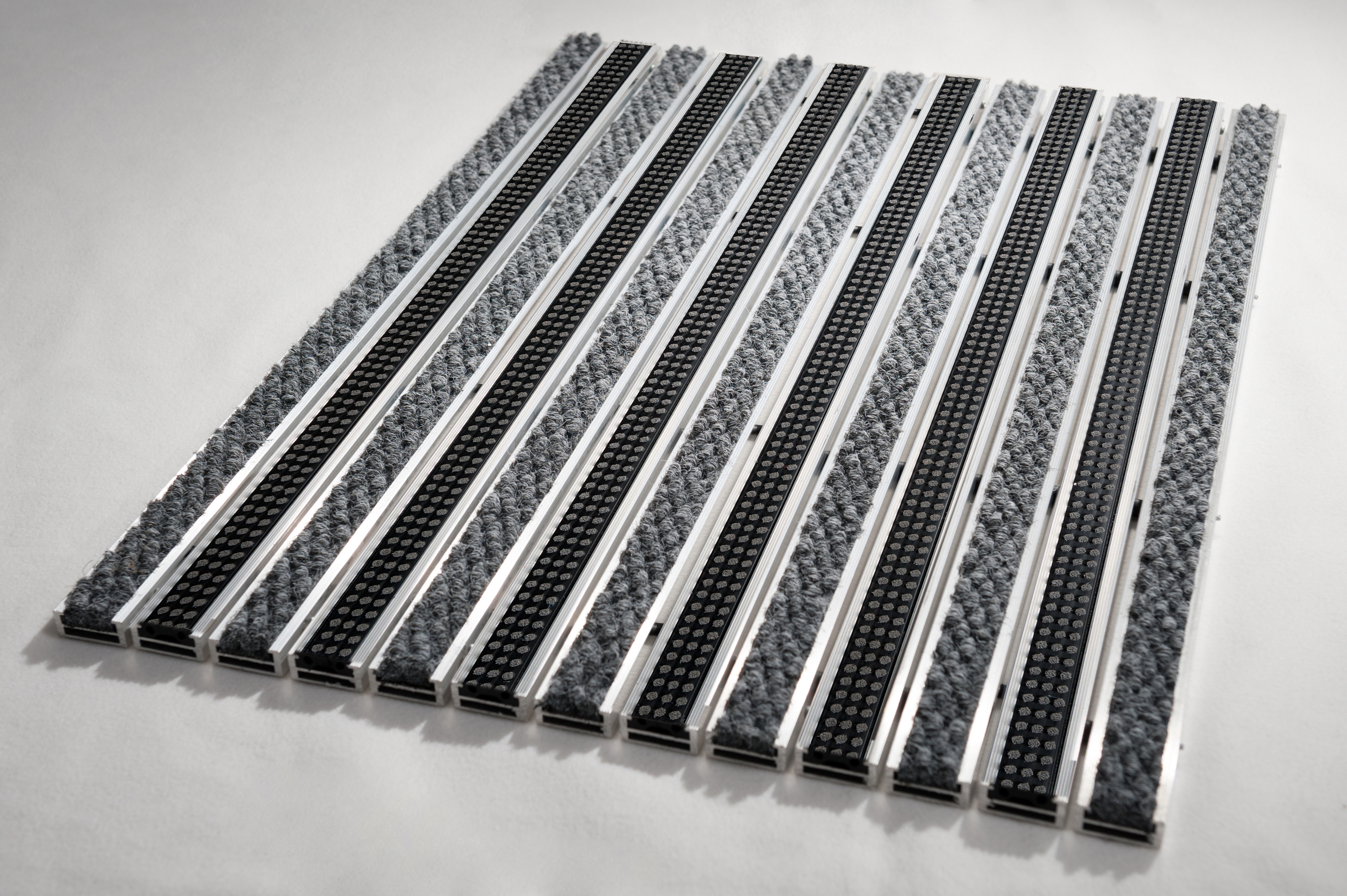 Tapis d'entrée 17RCB Premium Gris Chiné